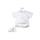 Corolle - P1676 - Accessoire Poupon - Mon Premier - Les Habillages Bébés 30 Cm - Bb30 Ensemble Robe Rose A Volants