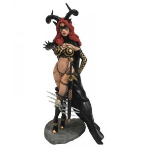 Diamond Select Toys and Collectibles Diamond Select - Femmes Fatales statuette Tarot Witch of the Black Rose 20 cm