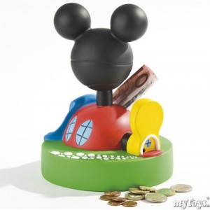 Disney Bullyland - Tirelire - La maison de Mickey (Bullyland)