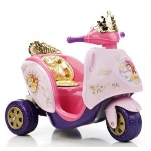Disney - 800003096 - Véhicule Electrique - Scooty Disney Princesse - 6 V