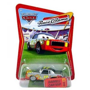 DISNEY CARS PIXAR MATTEL DARRELL CARTRIP NEUF