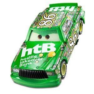 Disney Pixar Cars Chick Hicks (lenticular, look my eyes change ) - Véhicule Miniature - Voiture