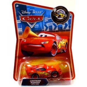 Disney Pixar Cars LIGHTNING MCQUEEN WITH CONE FINAL LAP COLLECTION - Véhicule Miniature - Voiture