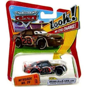 Disney Pixar Cars P7067 Nitroade No. 28 Look my eyes change