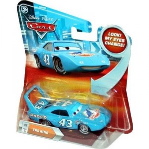 Disney Pixar Cars The King (lenticular, look my eyes change ) - Véhicule Miniature - Voiture