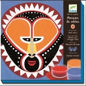 Djeco - Sand colored - Masks sand