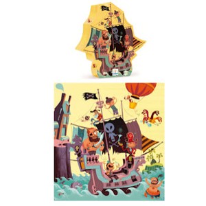 Djeco - Djeco - Puzzle of the boat captain cook - 07247