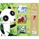 Djeco-puzzle Primo Ours En Carton - Boite De 3