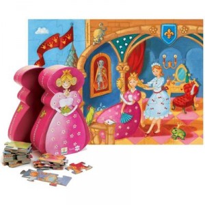Djeco Puzzle la princesse et la grenouille