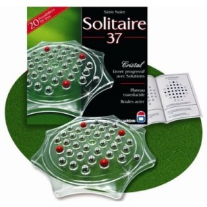 Dujardin - 55337 - Boardgame - Classic Grand - 37 Crystal Solitaire