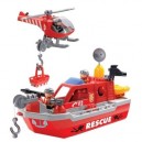 Ecoiffier - 3117 - jeu de construction - Bateau rescue Abrick