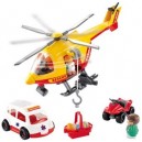 Ecoiffier - 3125 - Jeu éducatif - Hélico Rescue Abrick