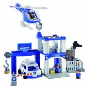 Ecoiffier - 3139 - Jeu de construction - Station Police - Abrick