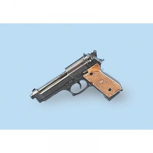 Edison Pistolet de police PARABELLUM, 13 coups