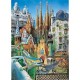 Educa toys Educa - 11874 - Puzzle Adulte - Miniature Collage Gaudi - 1000 pièces
