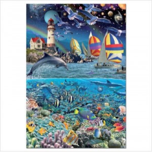 Educa toys Educa - 13429 - Puzzle Adulte 4000 Fragment De La Vie Aquatique