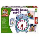 Educa toys Educa - 13591 - Jeu Educatif - Quelle Heure Est-Il? - Petit Lynx Educatif
