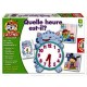 Educa toys Educa - 13591 - Jeu Educatif - Quelle Heure Est-Il? - Petit Lynx Educatif