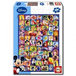 Educa Educa toys - 14073 - Adult Wd Puzzle 1000 pieces - Characters Pixar / Disney