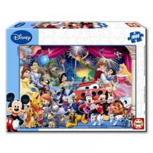 Educa toys Educa - 14074 - Puzzle Adulte Wd 1000 pièces - La Fete Pixar