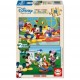 Educa toys Educa - 14181 - Puzzle Bois Wd 2X16 Mickey Mouse Club House