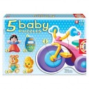 Educa toys Educa - Baby puzzle - 5 puzzles : Les jouets