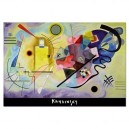 Educa toys Educa - Puzzle 1000 pièces - Kandinsky : Jaune, Rouge, Bleu