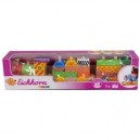 Eichhorn - 100002223 - Train en bois Color - 20 pièces -17 éléments de construction inclus - 41 cm (...