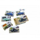 Eichhorn Smoby - 3257 - Cars - Boîte 4 Puzzle - 48 Pièces