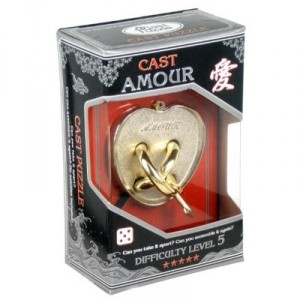 Eureka Juratoys - J01193 - Play Company - Puzzle - Hanayama Amour