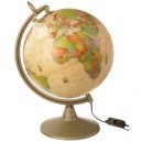 Exakta Nova Rico 036PO12051 - Globe géographique - 30 cm - avec lumière et loupe (Import Allemagne)