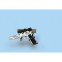 Festartikel Hirschfeld Schrödel - Pistolet en métal - Europol - 13 coups : 25 cm