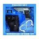 Festartikel Hirschfeld Schrödel - Pistolet en métal - Set Police - Kommissar : 13 coups