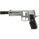 Festartikel Hirschfeld Schrödel - Pistolet en métal - Sky marshall - 12 coups : 27 cm