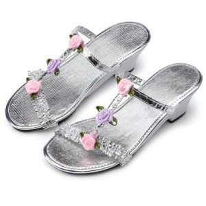 Raspberry Company - 59242 - Costumes and Imitations - Makeup - Silver Slippers - Size 28 (Raspberry And Compagni