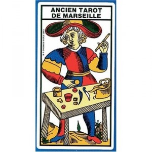 France cartes - 394124 - Jeu de Cartes - Cartomancie - Mini Tarot de Marseille en étui carton
