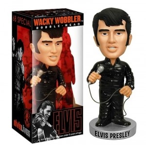 Funko Elvis Presley Bobble Head Black Suit 1968 18 cm