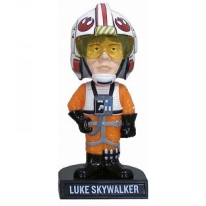 Funko Star Wars Figurine - bobble head Luke X-Wing Pilot