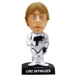 Funko - BOBFUN255 - Figurine de Collection - Star Wars - Bobble Head Luke As Stormtrooper