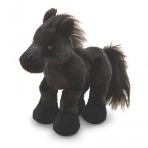 Ganz Webkinz Plush Toy-Black Stallion Webkins