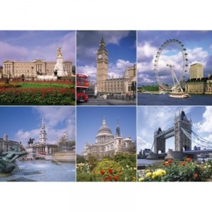 Gibsons - Puzzle 1000 pieces - Views of London
