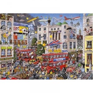 Gibsons - Puzzle - I Love London - 1000 Parts (Great Britain Import)