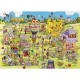 Gibsons La Grande Fête de Jardin Britanique - Puzzle de 1000 Pièces