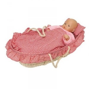 Doll bassinet with sheets G15252 (Goki)