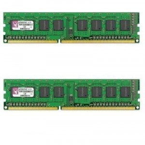 Mémoire PC Kingston Technology Kingston ValueRAM 2 x 1 Go (KVR1333D3N92G)