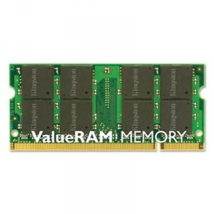 Mémoire PC portable Kingston Technology Kingston ValueRAM SO-DIMM 800 MHz 1 Go (B00190TTCK)