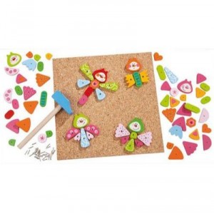 Haba - Forms nailing giant - Spring Butterflies