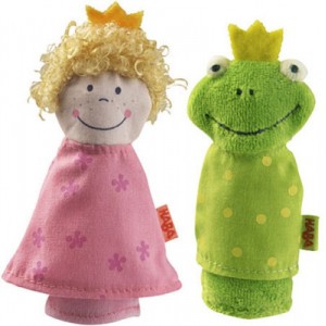 Haba La Princesse et la grenouille Poupées à doigt