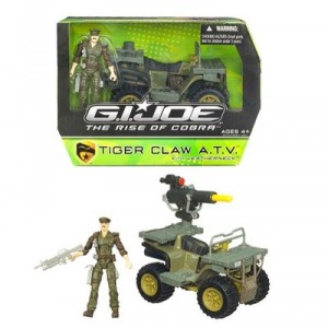 Hasbro GI Joe - The Rise of Cobra - Vehicle TIGER CLAW + Leatherneck Action Figure