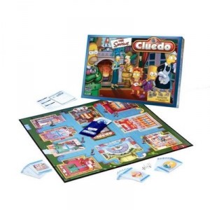 Hasbro - 419421970 - Cluedo - Game Company - Board Game Puzzle - Simpsons Cluedo